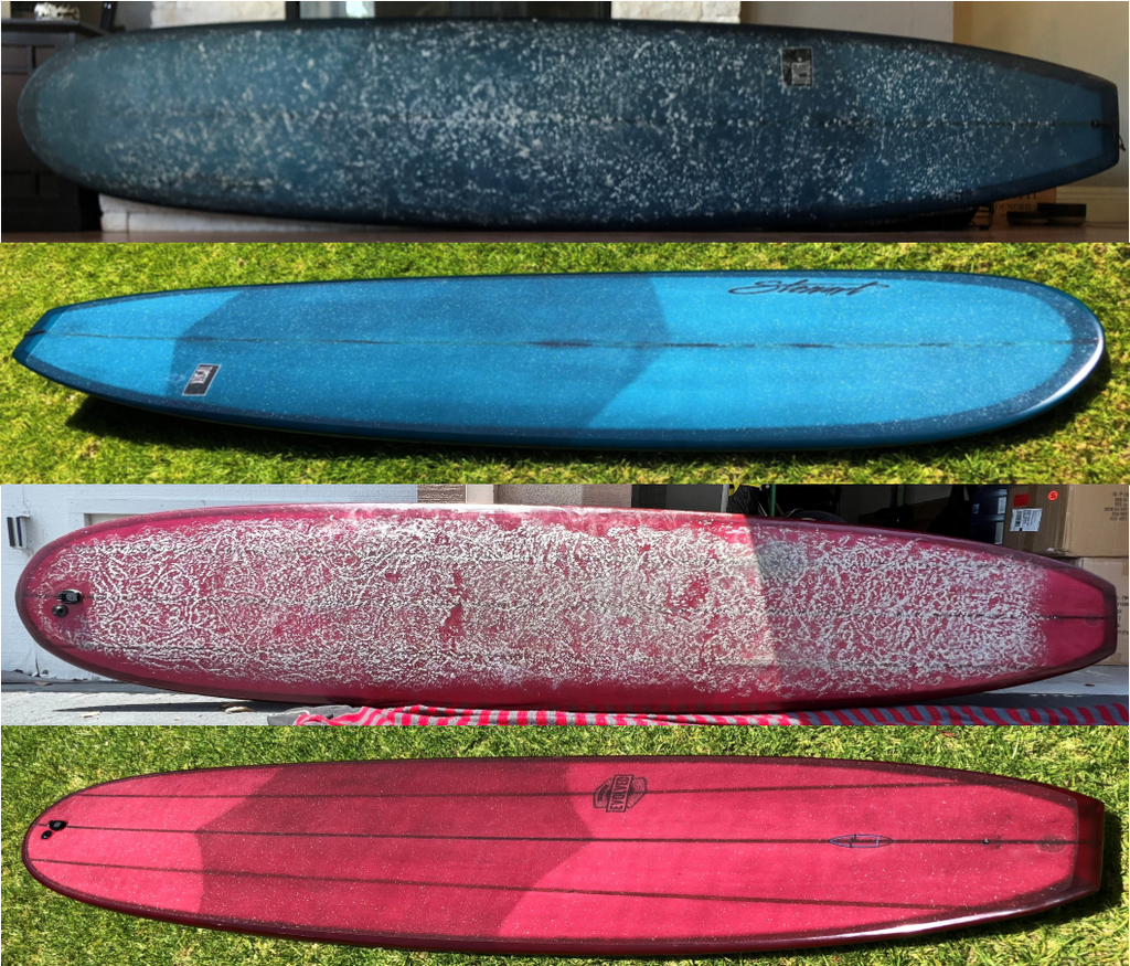 Same Longboards Before and After Gryptalite