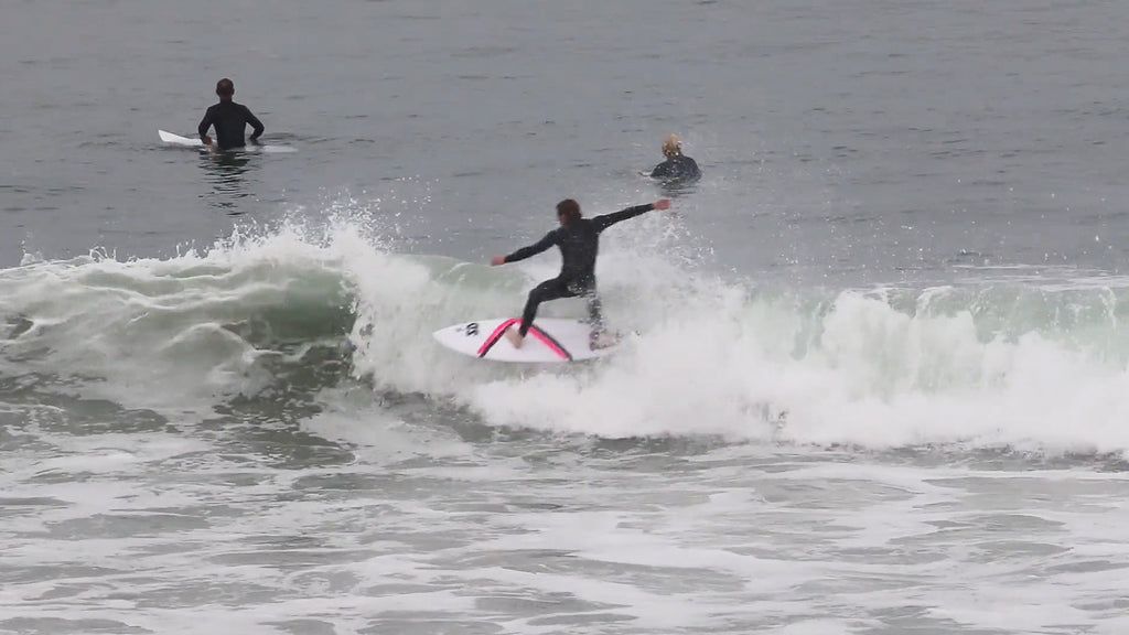 Shortboard Action: Floatin At The Cliffs