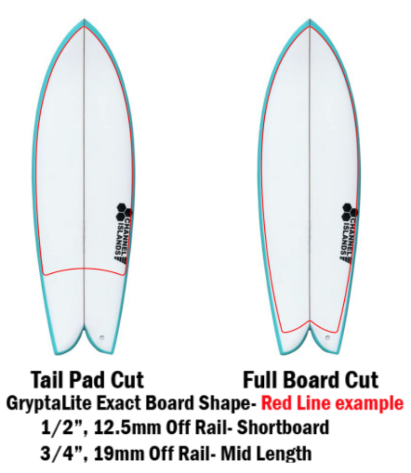 CHANNEL S　Al Merrick CI Fish 5.8 CI Fish – Surfboard Factory Hawaii