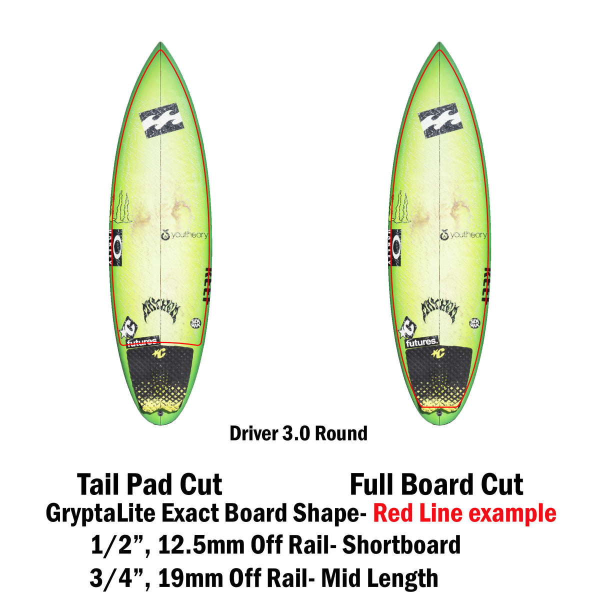 Lost Driver 3.0 Round & Squash